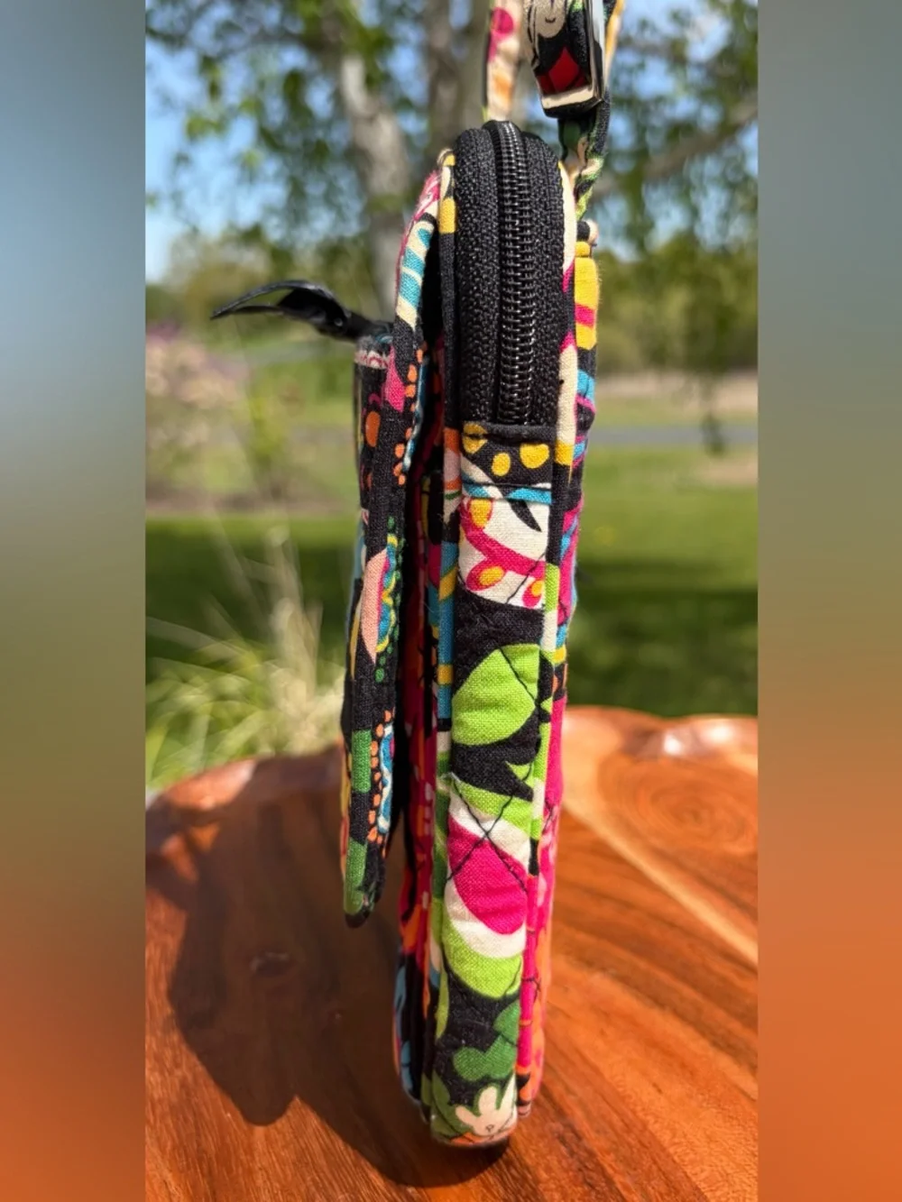 Disney Parks Vera Bradley Mini Hipster Crossbody “Midnight with Mickey” Like New